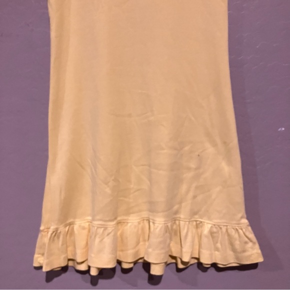 Upfashion Yellow Cap Sleeve Cotton Dress EU 36 US Size 6 - Picture 8 of 12